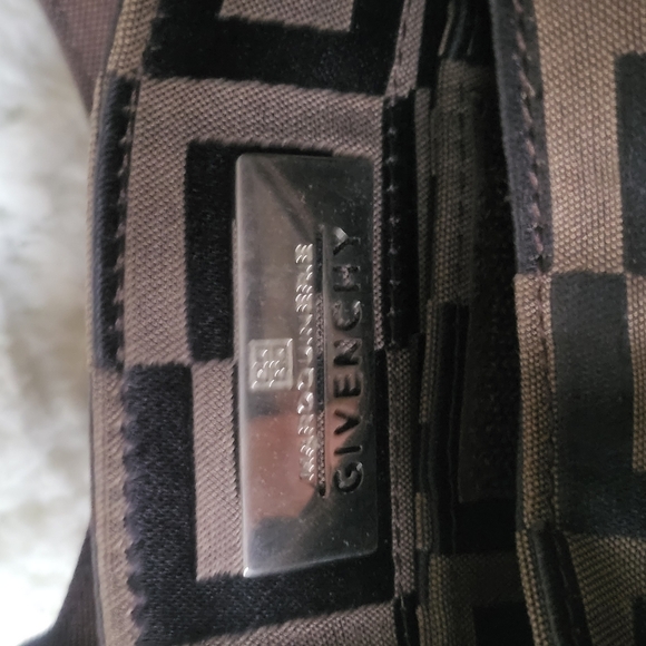 GIVENCHY Hand Bag Canvas Monogram Brown. - Picture 6 of 15